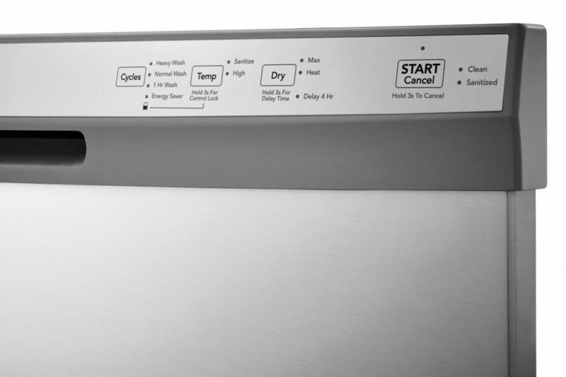 Frigidaire dishwasher hot sale wash cycle time