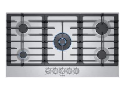 Bosch NET8069SUC 30 Inch Electric Cooktop with 4 Elements, Ceramic Glass  Surface, Bridge Element, Dual Elements, SpeedBoost®, and Automatic  Shut-Off: Stainless Steel Frame