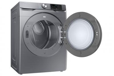 Samsung champagne front load steam store washer with electric dryer samalaundry7