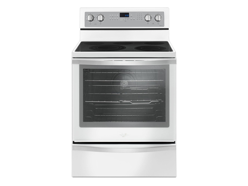 Whirlpool convection deals freestanding range