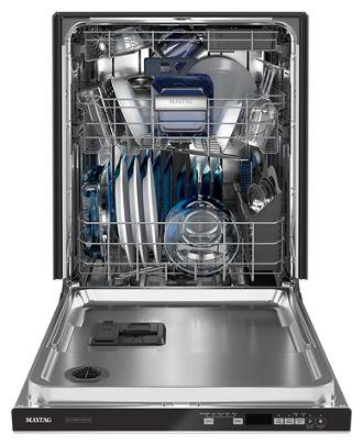 24" Maytag Top Control Dishwasher With Third Level Rack and Dual Power Filtration - MDB8959SKZ