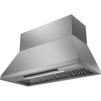 48" Monogram Professional Hood with Quietboost Blower in Stainless Steel - ZVW1480SPSS