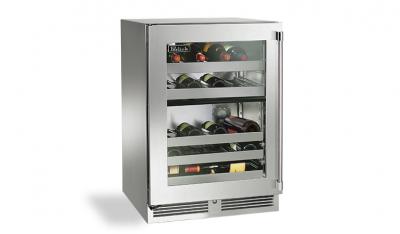 24" Perlick  Signature Series Dual-Zone Wine Reserve - HP24DS33L