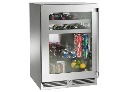 24" Perlick Signature Series Beverage Center - HP24BS34L