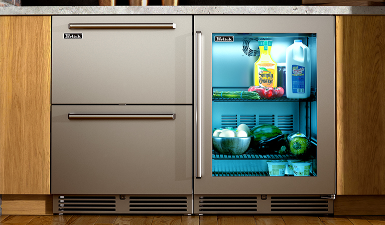 perlick undercounter fridge