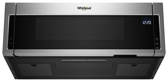 Whirlpool low profile microwave deals led light