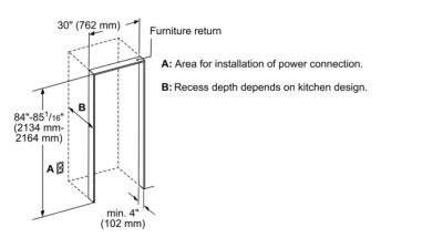 30" Thermador Built-In All Smart Refrigerator Column with 16.8 Cu. Ft. Capacity - T30IR902SP