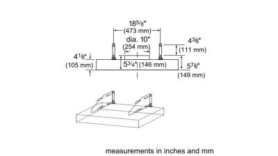 48" Thermador Professional Series Custom Insert - VCI248DS