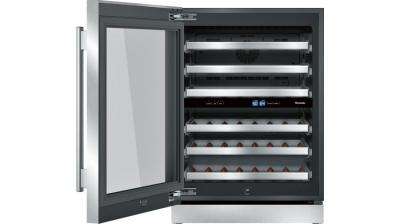 24" Thermador Under-Counter Wine Reserve with Glass Door - T24UW910LS