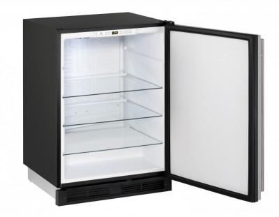 24" U-Line 1000 Series Solid Door Refrigerator - U1224RB00B