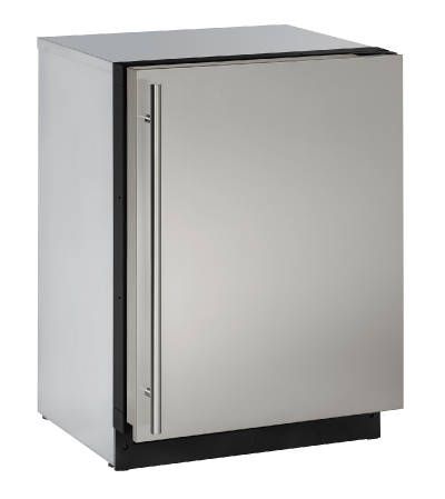 24" U-Line Modular 3000 Series Solid Door Built-In Compact Refrigerator - U3024RINT00B