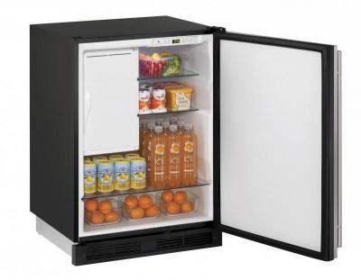 24" U-Line 1000 Series Built-In Compact Refrigerator - UCO1224FB00B