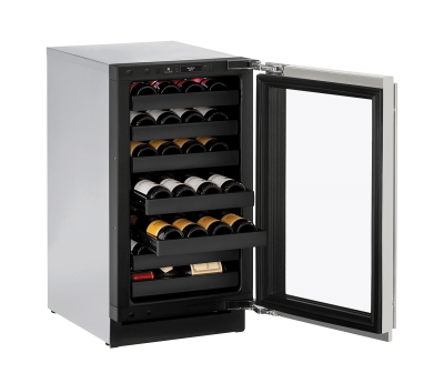 18" U-Line Modular 3000 Series Built-In Wine Cooler - U3018WCS00B