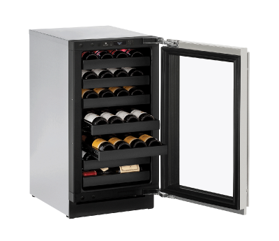 18" U-Line Modular 3000 Series Built-In Wine Cooler - U3018WCS00B