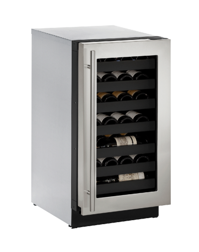 18" U-Line Modular 3000 Series Built-In Wine Cooler - U3018WCS00B