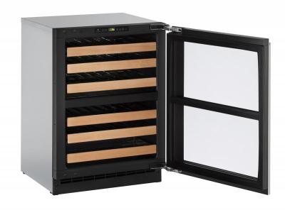 24" U-Line Independent Dual-Zone Wine Cellar - U2260ZWCINT00B