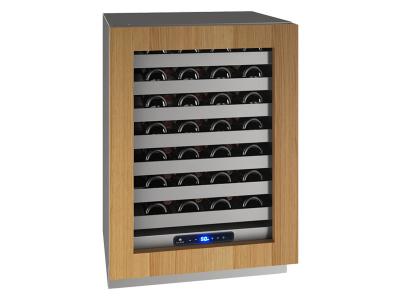 24" U-Line 5 Class Series Wine Captain Stainless Steel Interior Cooler  - UHWC524IG01A