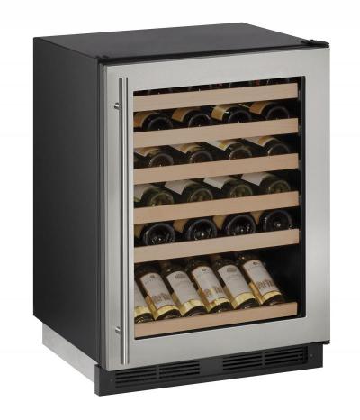 24" U-Line 1000 Series Built-In Wine Cooler - U1224WCINT60B