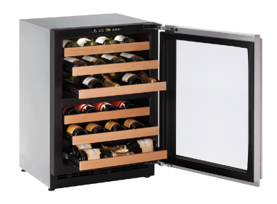 24" U-Line 2000 Series Built-In Wine Cooler - U2224ZWCINT60B