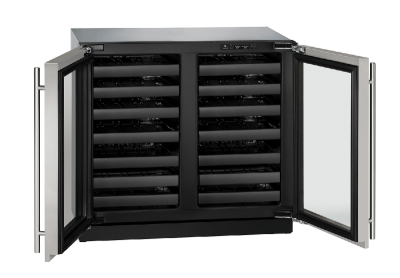 36" U-Line Modular 3000 Series Wine Cooler  - U3036WCWCS00B