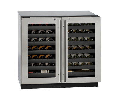 36" U-Line Modular 3000 Series Wine Cooler  - U3036WCWCS00B