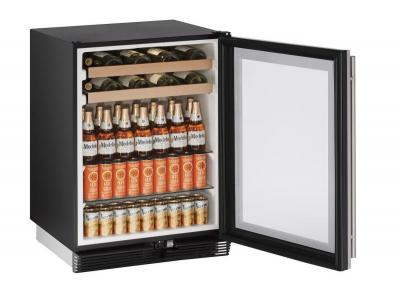 24" U-Line 1000 Series Built In Beverage Center - U1024BEVS00B