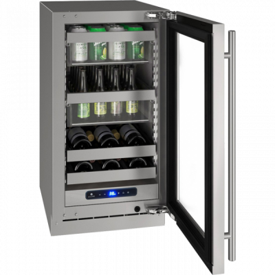 18" U-Line 5 Class Beverage Center - UHBV518SG51A