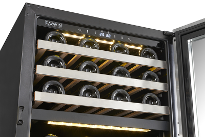 24" Cavavin Counter Depth Wine Cooler with Dual Temperature Zones - V-041WDZ