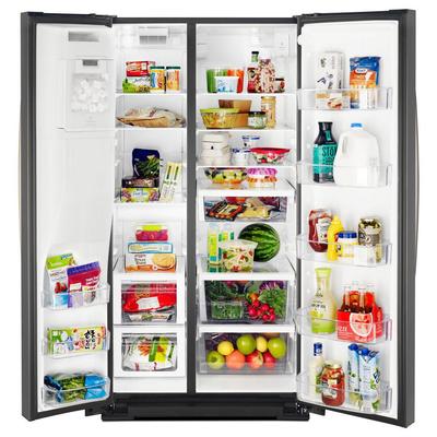 36" Whirlpool 28 Cu. Ft. Side-by-Side Refrigerator - WRS588FIHV