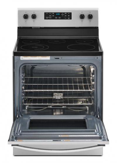 30" Whirlpool 5.3 Cu. Ft. Electric Range With Frozen Bake Technology - YWFE505W0JZ