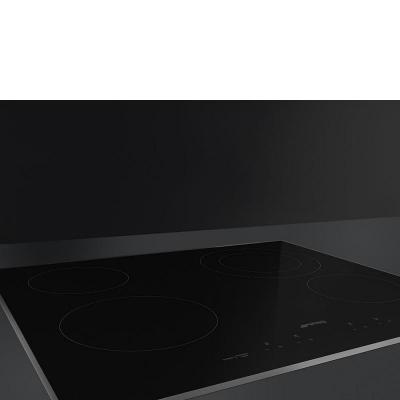 24" SMEG Electric Cooktop with 5 Burners - SEU244ETB