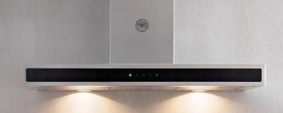 48" Bertazzoni Glass front, 1 Motor 600 CFM Wallmount Hood - KG48X