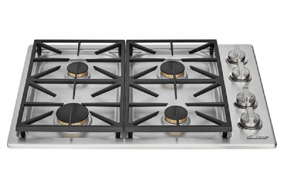 30" Dacor Professional Gas Cooktop with 4 Sealed Burners - HDCT304GS/LP  