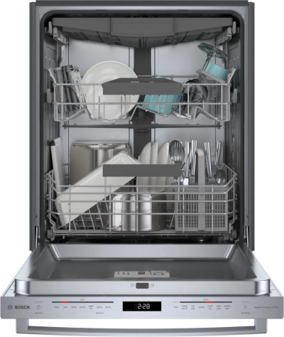 Bosch SHX78B75UC 24 800 Series Built in Dishwasher in Stainless Stee