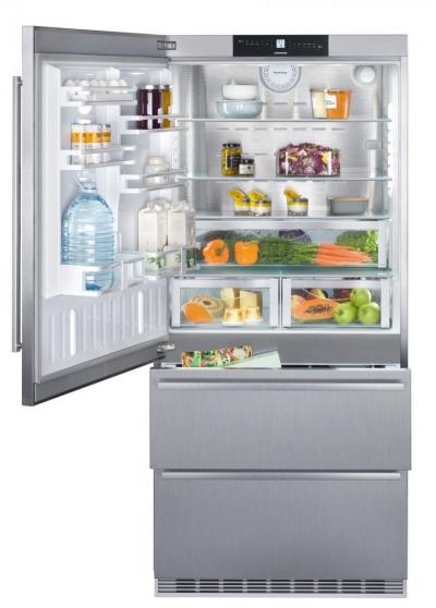 36" Liebherr 19.5 Cu. Ft. Freestanding Fridge-Freezer with NoFrost - CS2091