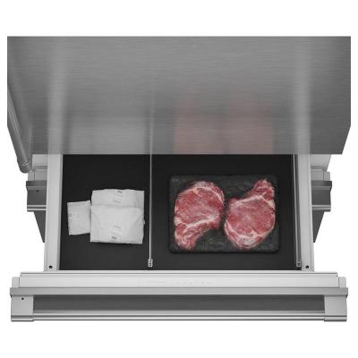 36" Monogram Right-Hinge Integrated Bottom-Freezer Refrigerator - ZIC363IPVRH