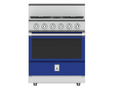 30" Hestan KRG Series Freestanding Professional Gas Range with 4 Burners - KRG304-LP-BU