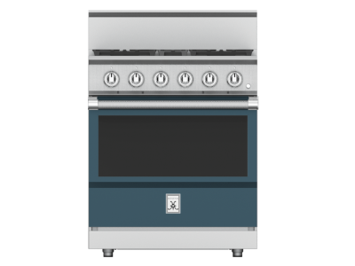 30" Hestan KRG Series Freestanding Professional Gas Range with 4 Burners - KRG304-LP-GG