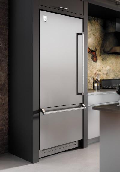 36" Hestan KRB Series Right-Hinge Bottom Mount Refrigerator with Bottom Compressor - KRBR36-BG