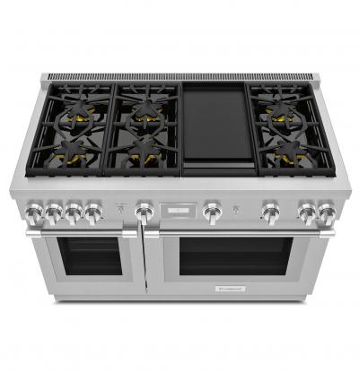 48" Thermador Professional Series Pro Harmony Standard Depth Gas Range - PRG486WDH