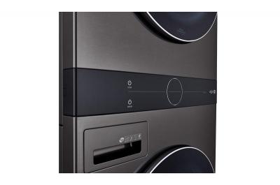 	27" LG Single Unit Front Load LG WashTower With Centre Control 5.2 Cu. Ft. Washer and 7.4 Cu. Ft. Electric Dryer - WKEX200HBA