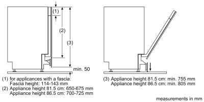 Bosch 4 Inch Hinge For Dishwashers - SMZ5003