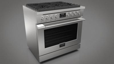 36" Fulgor Milano Sofia Series Professional Gas Range - F6PGR366S2