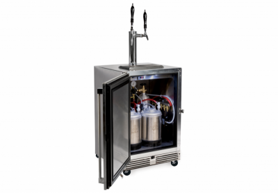 24" Perlick Signature Series Wine Dispensing Kit with Casters - HP24TS2MNC