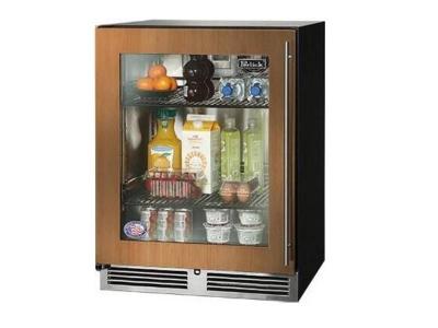 24" Perlick 5.2 Cu. Ft. C Series Built-In Undercounter Refrigerator  - HC24RB44LL