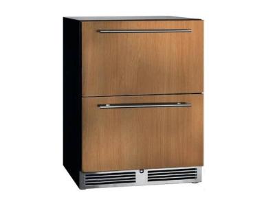 24" Perlick 5.20 Cu. Ft. C-Series Indoor Refrigerated Drawers - HC24RB46