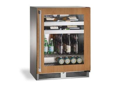 24" Perlick 3.1 Cu. Ft. Signature Series Shallow Depth Indoor Beverage Center - HH24BS44R