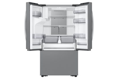 36" Samsung 3-Door French Door Counter Depth Refrigerator with External Ice and Water Dispenser in Stainless Steel - RF27CG5400SRAA