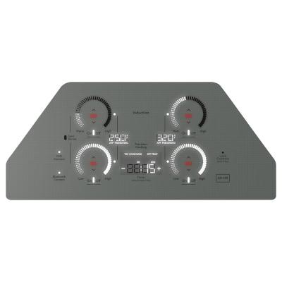 30" Café Built-in Touch Control Induction Cooktop in Stainless Steel - CHP90302TSS