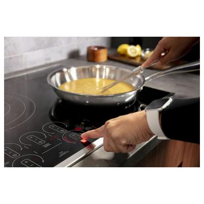 30" GE Profile Built-in Touch Control Electric Cooktop in Black - PEP7030DTBB